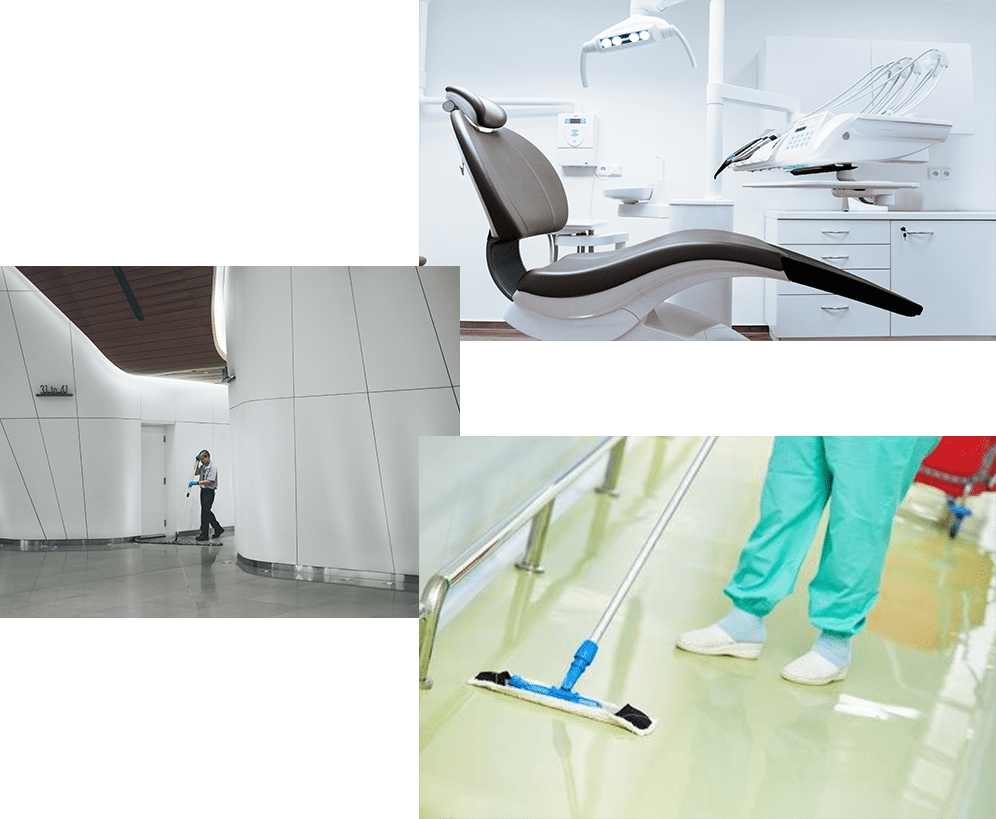 Servicios de limpieza en centros de salud en Valladolid